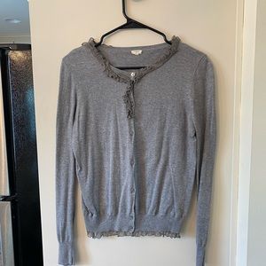 J. Crew Cardigan w/ Decorative Detail